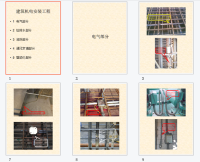 建筑机电安装工程施工PPT